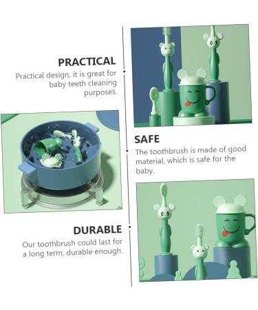 Premium Toothbrush Set for Kids & Adults | Oral Care Essentials with Training Toothbrush & Tooth Cup - Buy Online on GoSupps.com
