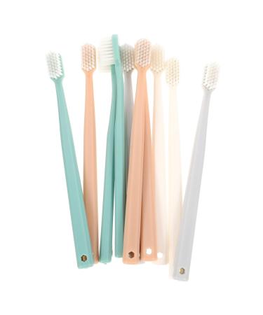 10 st soft toothbrush tooth hygiene oral hygiene daily need family homematic ergonomic toothbrushes for adults portable toothbrushes tied up manual accessories travel