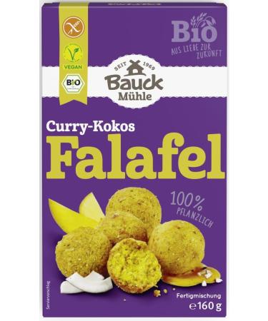  Bauckhof Bauckhof Falafel au curry coco bio sans gluten (6 x 160 g) - Buy Online on GoSupps.com