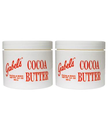 Gabel s Cocoa Butter 3.5 oz Facial & Body Creme (Yellow) Direct. Pack of 2
