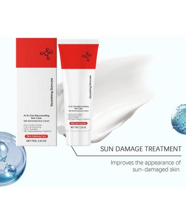  Yoelau Soothing and firming face cream | 75 g | Intense non-greasy hydration for all skin types | Reduces the appearance of fine lines and puffiness | Nourishing day cream (2) - Buy Online on GoSupps.com