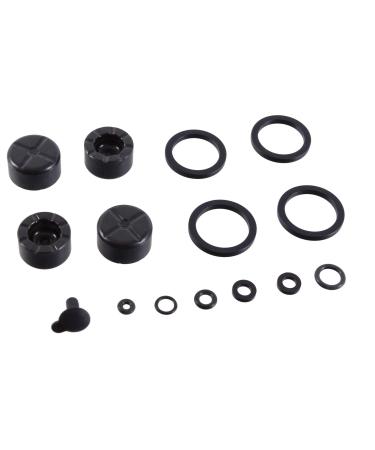 SRAM Unisex's Disc Brake Spare Parts Kit Includes 2-16mm &2-15mm Caliper Pistons, Seals & O-Rings Code R B1/RSC A1 Service & Spare, Black, One Size