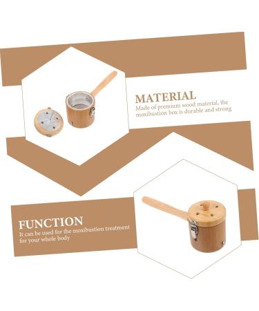 JECOMPRIS Metal Stand Set for Moxibustion - 3 Handheld Devices Wooden Moxa Rod Burners & Holder | International Shipping - Buy Online on GoSupps.com