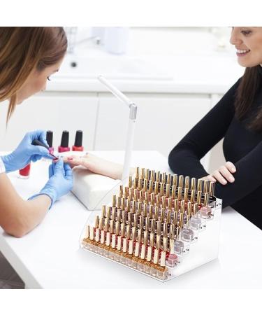Ejoyous nail polish storage shelf clear acrylic display stand for lipstick perfume and essential oils - Buy Online on GoSupps.com