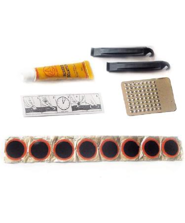 CHAW Inner Tube Patch Bicycle Repair Kit - 4 Pack Rubber Patches & Glue for ATVs, BMX, Motorcycles - Tire Repair for Inflatable Dinghies - Buy Online on GoSupps.com