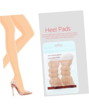 FRCOLOR 5 Pairs Heel Stickers - Sponge Heel Grips & Cushion Pads for Comfortable Shoes | Beige 10x3.5x0.5CM - International Shipping Available - Buy Online on GoSupps.com