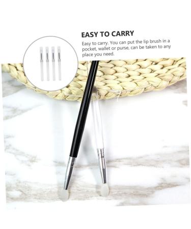 Ipetboom 24 Pcs Lip Brush Set - Silicone Lipstick & Lip Mask Applicator Paillette Makeup Brushes for Perfect Lips | International Shipping Available - Buy Online on GoSupps.com
