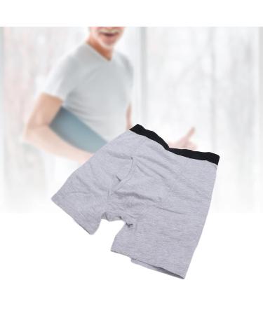 Shop XL Grey Hip Protection Safety Pants for Elderly Men | Breathable & Comfortable - Buy Online on GoSupps.com
