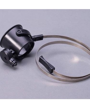 Head-Mounted Glasses 15 Times Maintenance Magnifying Glass High-time Repair Clock with LED Lights High List Eye Made in China - Buy Online on GoSupps.com