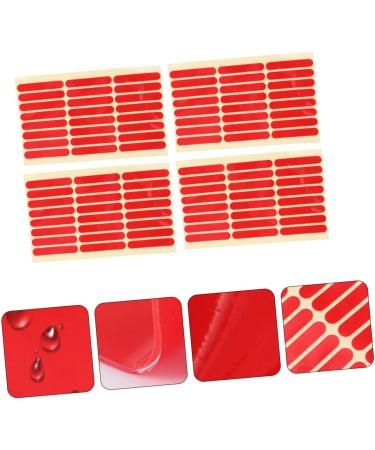 STAHAD 20 Sheets Shear-Free Double-Sided Adhesive Tape Clear Duct Tape Nail Display Stand Rug Tape Nail Display Stands Transparent Double Sided Tape Nail Display Board Tape Nail Tapes Red Redx5pcs 6.2x1x0.1cmx5pcs - Buy Online on GoSupps.com