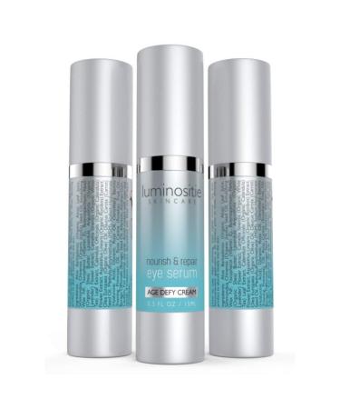 Anti-Aging Under Eye Serum: Tightens Puffy Eyes, Fades Circles, Bags & Fine Lines - Deep Penetrating Formula for Firmer, Refreshed Eyes - Buy Online on GoSupps.com