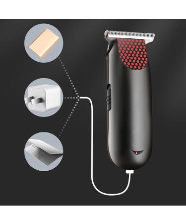 Electric Hair Clipper Cordless Fine Cutting USB Rechargeable Hair Clipper and Trimmer Hair Grooming Trimmer with 3 Guide Combs - Buy Online on GoSupps.com