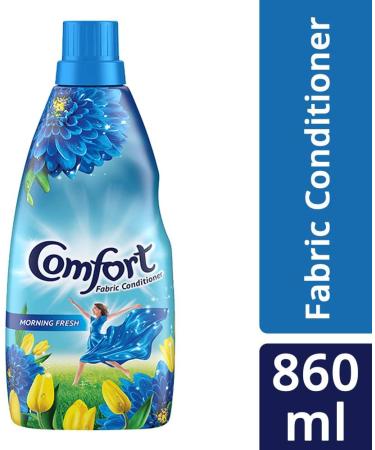Comfort After Wash Morning Fresh Fabric Conditioner - 860 ml | Premium Fabric Softener for Softness & Freshness | International Shipping Available - Buy Online on GoSupps.com