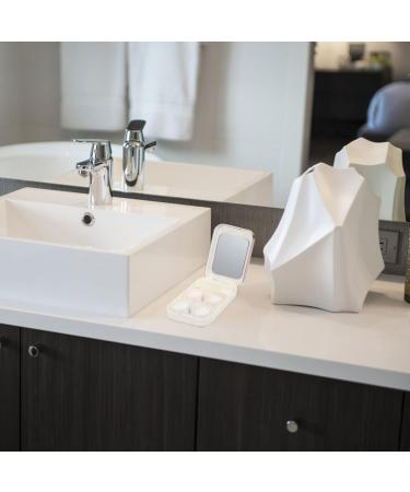 Shop 2 Sets Colored Contact Lenses Travel Set - Storage Case & Lens Holder for Easy Travel | Bulk Eye Lens Container - Buy Online on GoSupps.com