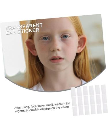 Ear Stickers Correction Protruding Ear Correctors - 120 Pcs Ear Muffs for Women, Babies, Transparent Gel Tape - 4.5x1.3cm - Buy Online on GoSupps.com