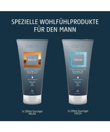  Dresdner Essenz Dresdner Essenz Men's Choice Gift Set - Fresh and Relaxing Shower Gel - Gift Set for Men - Vegan - 2 x 200 ml - Buy Online on GoSupps.com