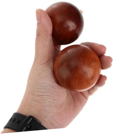 Shop Tovinanna Wooden Massage Balls | Handball Fitness Equipment & Foot Roller - Effective Stress Relief - Buy Online on GoSupps.com