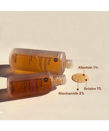 Blithe Vital Treatment 8 Nourishing Beans & 9 Essential Seeds Travel Size - Korean Essence Toner for Firming Wrinkles and Brightening Skin - Buy Online on GoSupps.com