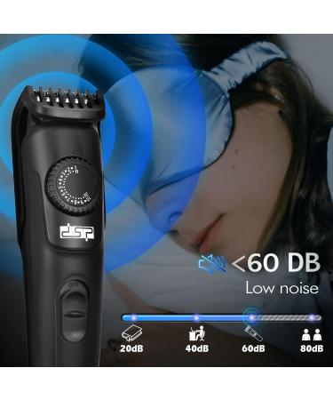 DSP Adjustable Beard Trimmer for Men | Cordless USB Rechargeable & Wheel Adjustable | Perfect for International Shipping - Buy Online on GoSupps.com