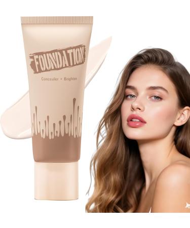 WJnflQN Makeup Foundation Makeup Foundation for Women Sweatproof Moisturizing Waterproof Cosmetics for Oily and Sensitive Skin Daily Use 01 - Buy Online on GoSupps.com