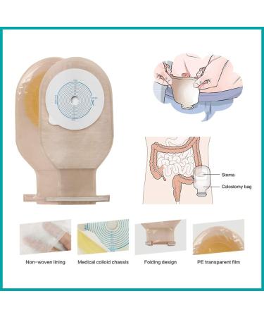 Buy Colostomy Bags One-Piece System | Drainable Pouch Cut to Fit 20-65MM | International Shipping Available - Buy Online on GoSupps.com