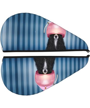 Quick-Dry Hair Towel Wrap with Button - Turban Head Towel for Fast Hair Drying | Perfect for Hairdressers & Home Use - Buy Online on GoSupps.com