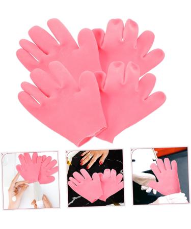 minkissy 2 Pairs Moisturizing Gloves Lotion Mittens Silicone Gloves for Dry Hand Gloves for Moisturizing Hands Overnight Hand Moisturizer Gloves Miss Full Foot Silica Gel Soft - Buy Online on GoSupps.com