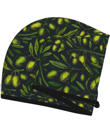 Hair Towel Wrap - Quick Drying Towel Turban with Button | Olive Green Hair Drying Towel - Buy Online on GoSupps.com