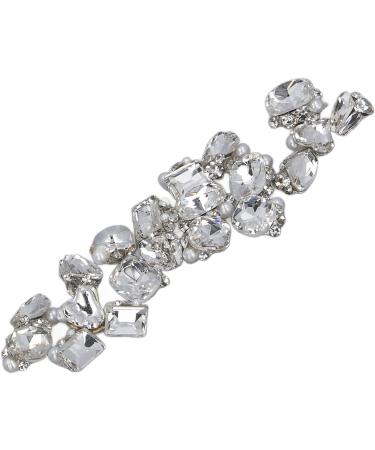 Nail Rhinestones Different Shape Rhinestone Nail Decoration Luxury 20pcs Nail Design Sparkling for Women for Travelling (Transparent) - Buy Online on GoSupps.com