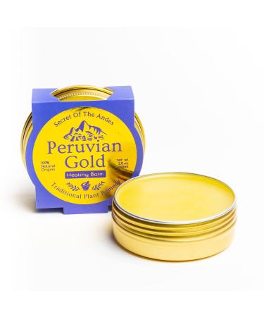 Peruvian Gold Llama Mama Healing Balm | Organic All Purpose Balm for Scars, Eczema, Dry Skin, Hair, and Sun Burns | Fair Trade Ingredients | 2 Fl Oz - Buy Online on GoSupps.com