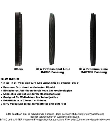 B+W 58mm Orange MRC 040M Glass Filter - Black & White Photography Essential - Buy Online on GoSupps.com
