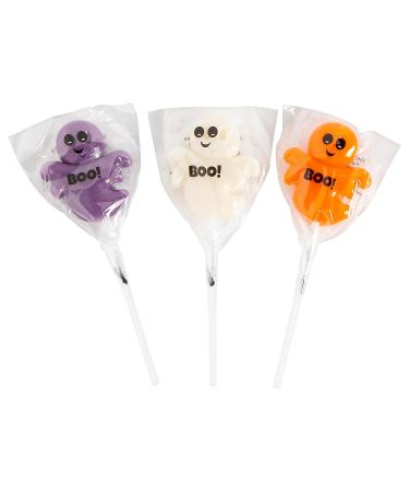Fun Express Ghost Lollipops - 12 Pc