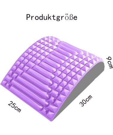 Neck Extensor & Back Trainer - Relieve Neck & Back Pain | Home & Office Device in Purple - Buy Online on GoSupps.com