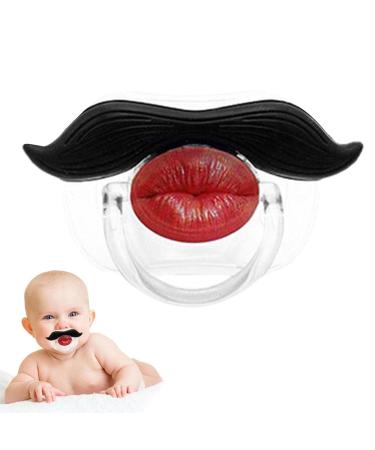 Vincent Bart Schnuller Orthodontic Mustache Pacifier for Toddlers | Soft Silicone Baby Pacifier - Safe & Unisex - Buy Online on GoSupps.com