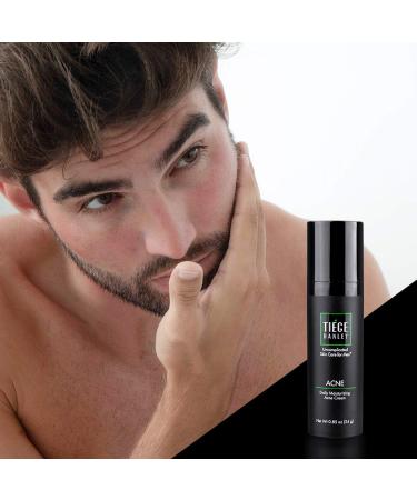 Men's Acne Treatment System - Tiege Hanley Level 1 Set with Face Wash, Moisturizer, Scrub & Salicylic Acid Cream - Buy Online on GoSupps.com