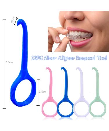 Clear Aligner Removal Tool - 12 Piece Set for Invisible Braces - Orthodontic Supplies - Buy Online on GoSupps.com