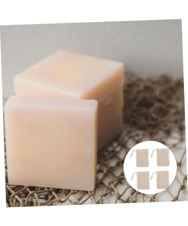 Baluue 8 Pcs Cotton Linen Soap Bag Bar Soap Pouch Soap Net Soap Exfoliating Pouch Bar Soap Bag Khaki 14x9.5cmx2pcs Khakix2pcs - Buy Online on GoSupps.com