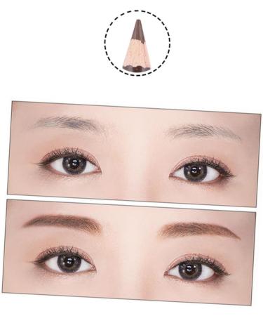 Angoily 4 Pcs Eyebrow Brush Long Lasting Eyebrow Pencil Eyebrow Pencils Eyeliner Matte Eyebrow Line Miss 1 count (Pack of 1) Brownx2pcs - Buy Online on GoSupps.com