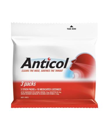 Allens Anticol 3x10 Lozenge Multipack