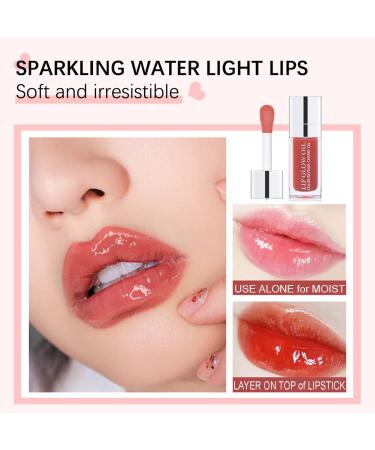 Meilury Plumping Lip Oil - Hydrating Gloss for Lasting Moisture & Nourishment (07 Raspberry Red) - Buy Online on GoSupps.com