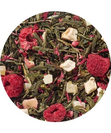 Lerbs Hagedorn Lerbs & Hagedorn Green tea Sencha Raspberry tart Creamy fruity nut 1kg approx 81 liters With pineapple apple raspberry petals - Buy Online on GoSupps.com