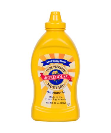 Morehouse Pure Prepared Mustard - 17 Oz