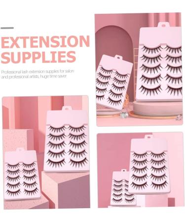 15 Pairs Fake Eyelashes Lash Extensions Makeup Extensions Lashes False Eyelash Reusable Natural Makeup Eyelash False Eyelashes Women Fake Lash Fluffy Extend Miss Fiber - Buy Online on GoSupps.com