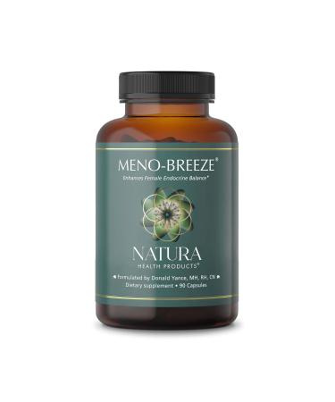 Natura Health Products Meno-Breeze Supports Menopause Relief Nourishes Bone and Tissue Health 90 Caps