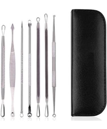 Blackhead Remover Kit Extract Pop and Care for Clear Skin - Acne Comedown Dermatologist Extractor Tool Set for Blemish Facial Skin Care Professional Whitehead Extraction Tweezer Removal - Buy Online on GoSupps.com
