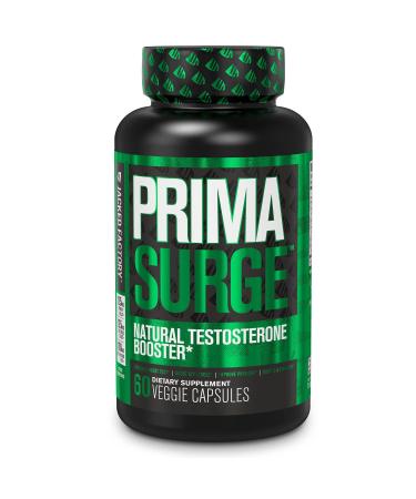 Jacked Factory PRIMASURGE Testosterone Booster for Men - 60 Capsules