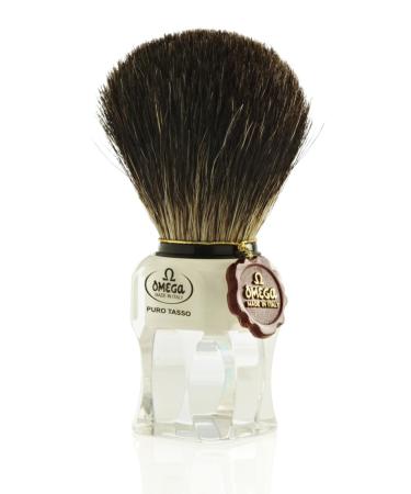 Omega 6189 Pure Badger Hair Shaving Brush | Premium Shaving Brush for Men | International Shipping Available - Buy Online on GoSupps.com