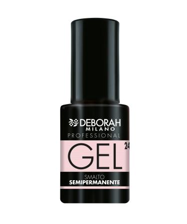 Deborah Milano Professional nail polish semi-permanent No. 24 porcelain clumsy effect long-lasting for intensive and shiny nails 4.5 ml