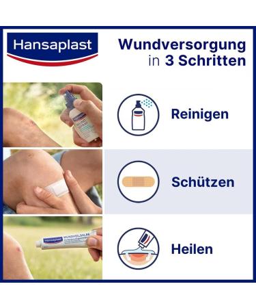 Hansaplast Classic Fixing Plaster 5m x 2.5cm - Strong Adhesive Tape for Secure Wound Bandage Fixation - 1 Pack - Buy Online on GoSupps.com