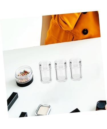 Housoutil 12pcs Boxes Clear Holesml Small with Cosmetic Sifter Empty Refillable Cases Makeup Net Powder Loose - Buy Online on GoSupps.com
